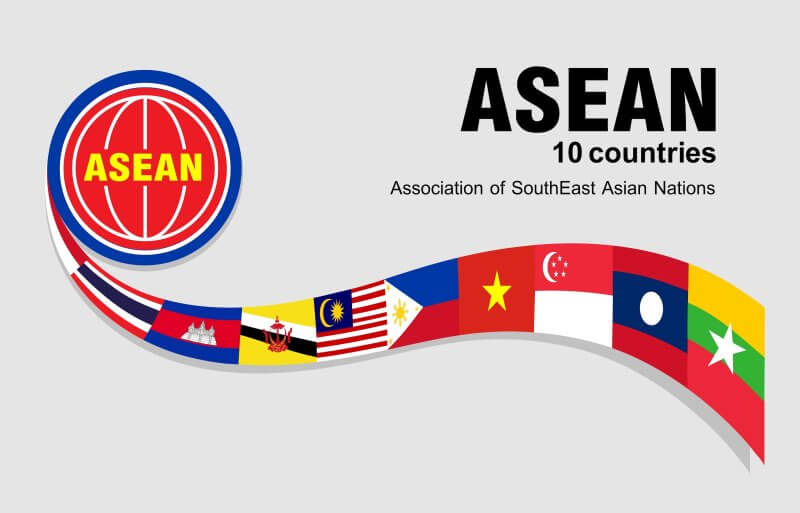 ASEANのイラスト